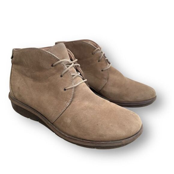 Dansko Women's Joy Ankle Bootie Brown Leather Shoes Size 8.5-9 Lace Up - Picture 7 of 13